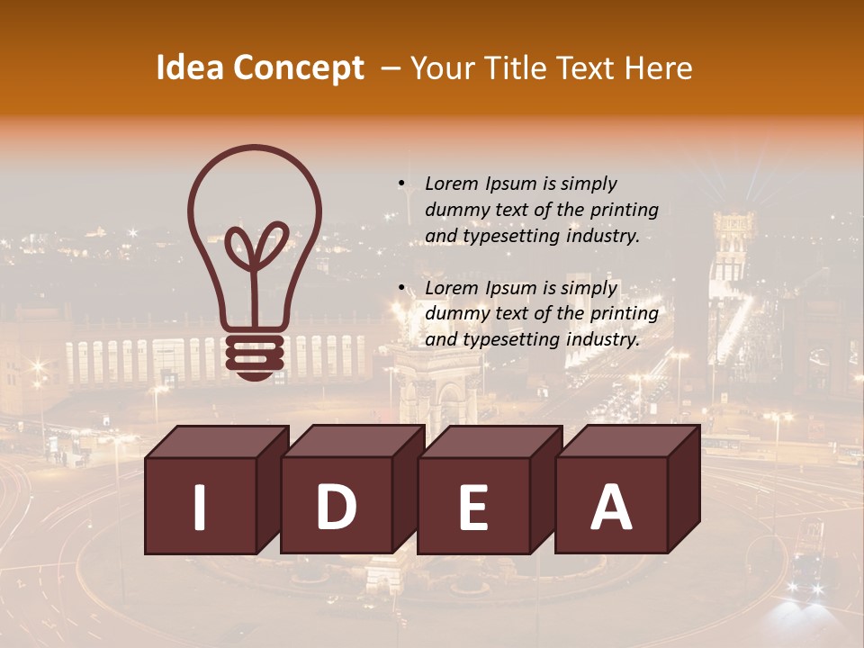 Landmark Spanish House PowerPoint Template