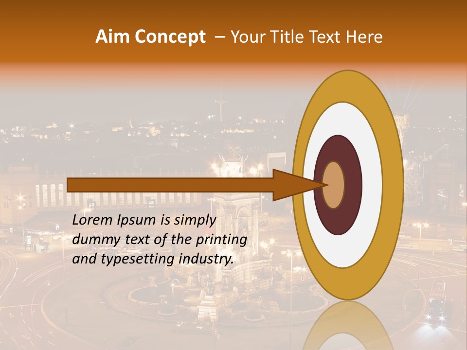 Landmark Spanish House PowerPoint Template