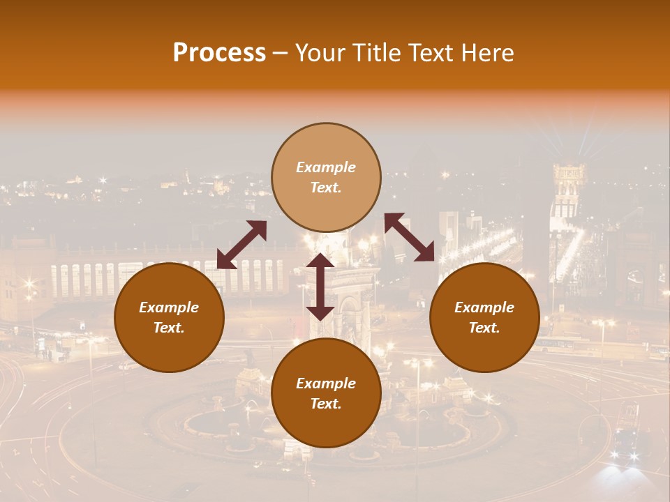 Landmark Spanish House PowerPoint Template