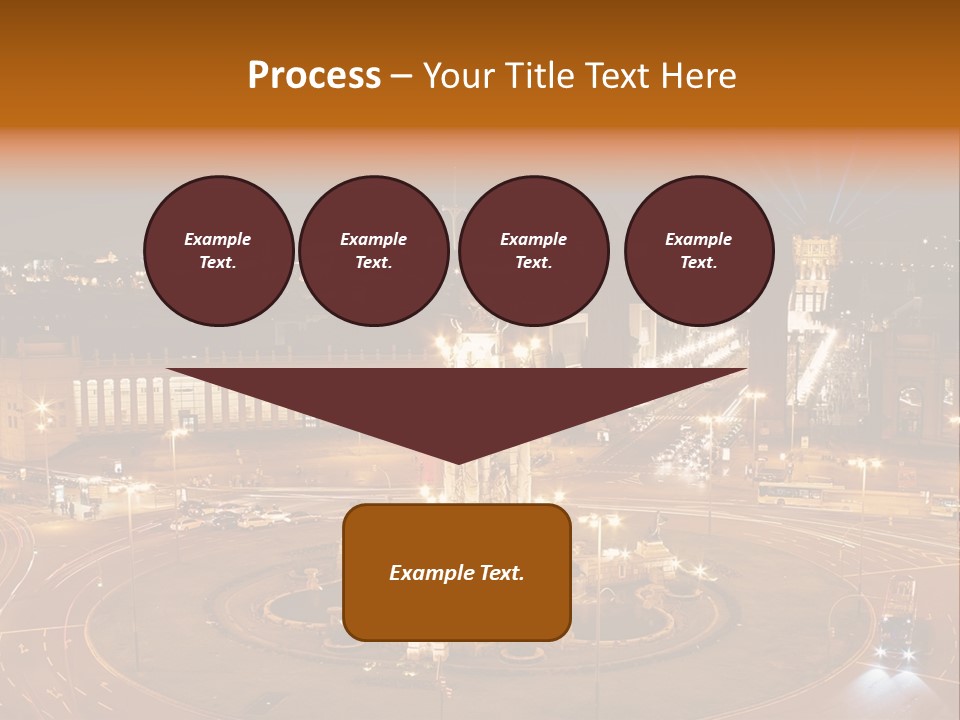 Landmark Spanish House PowerPoint Template