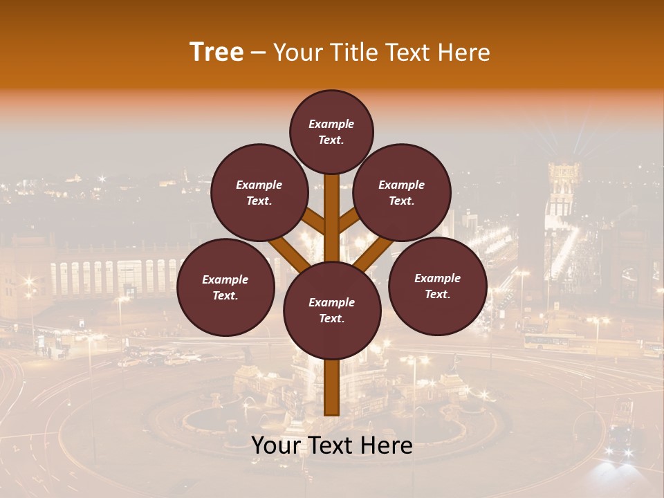 Landmark Spanish House PowerPoint Template