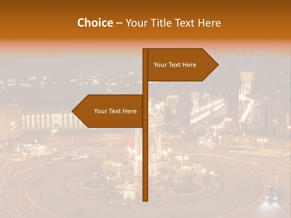 Landmark Spanish House PowerPoint Template