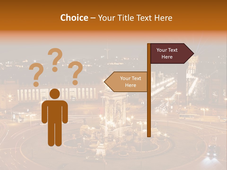 Landmark Spanish House PowerPoint Template