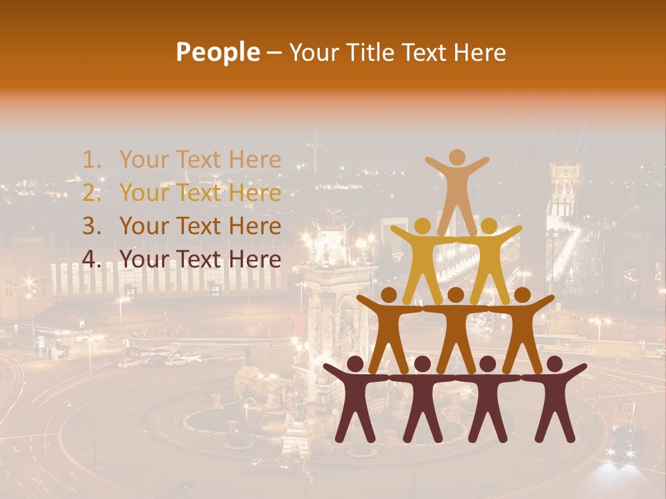 Landmark Spanish House PowerPoint Template
