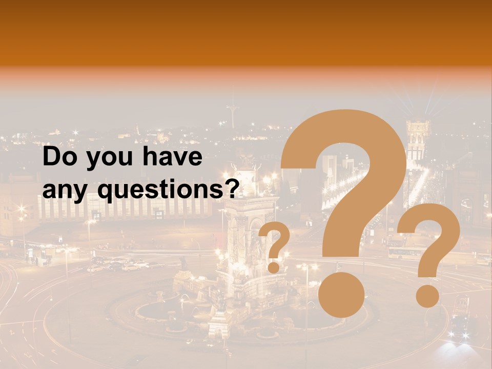 Landmark Spanish House PowerPoint Template