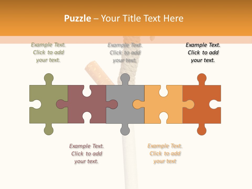 Tobacco Medicine Cancer PowerPoint Template