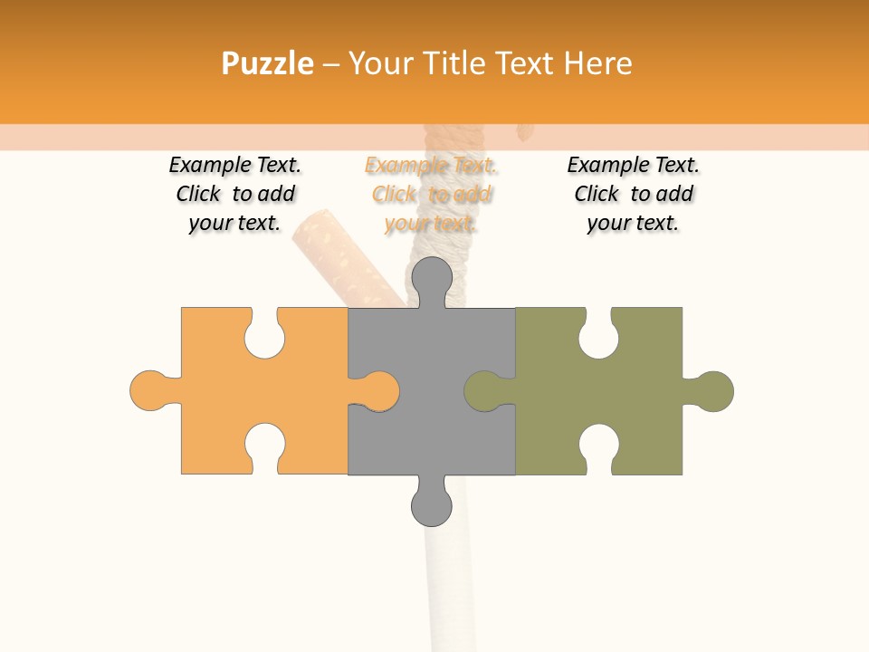 Tobacco Medicine Cancer PowerPoint Template