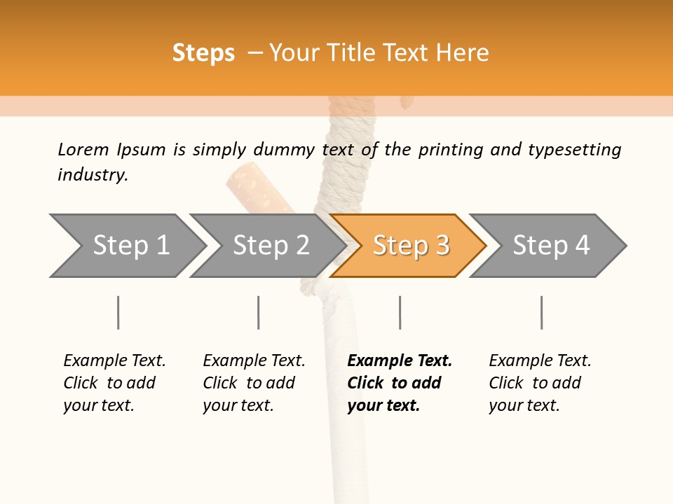 Tobacco Medicine Cancer PowerPoint Template