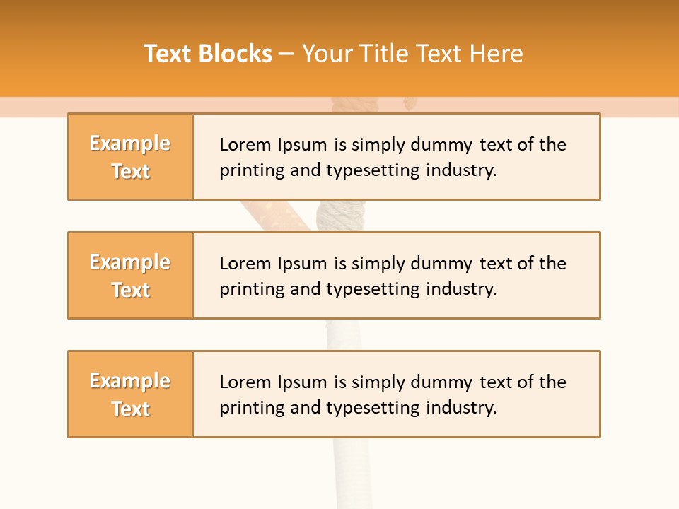 Tobacco Medicine Cancer PowerPoint Template