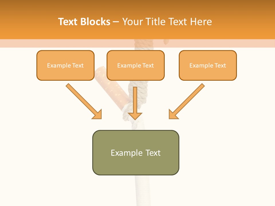 Tobacco Medicine Cancer PowerPoint Template
