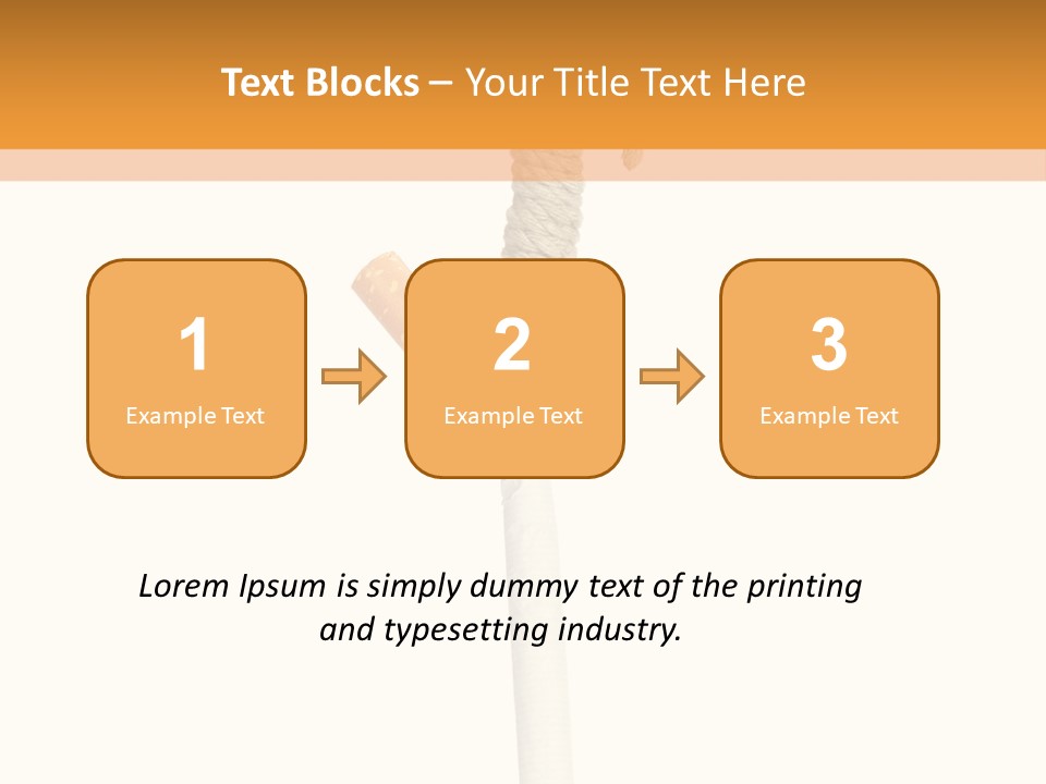 Tobacco Medicine Cancer PowerPoint Template