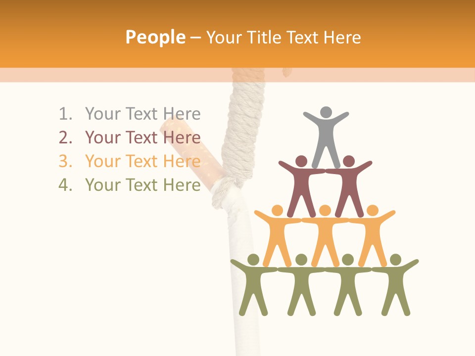 Tobacco Medicine Cancer PowerPoint Template