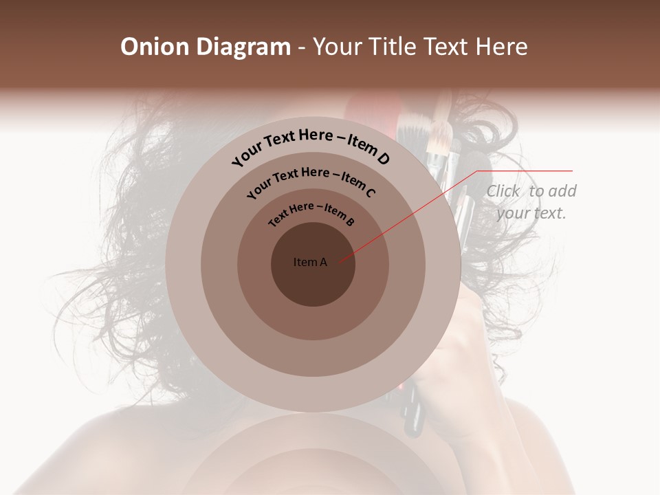 Eyes Face White PowerPoint Template