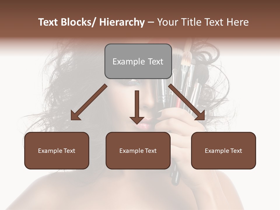 Eyes Face White PowerPoint Template