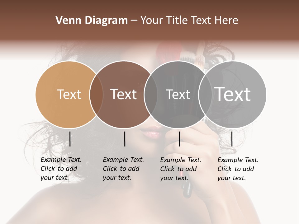 Eyes Face White PowerPoint Template