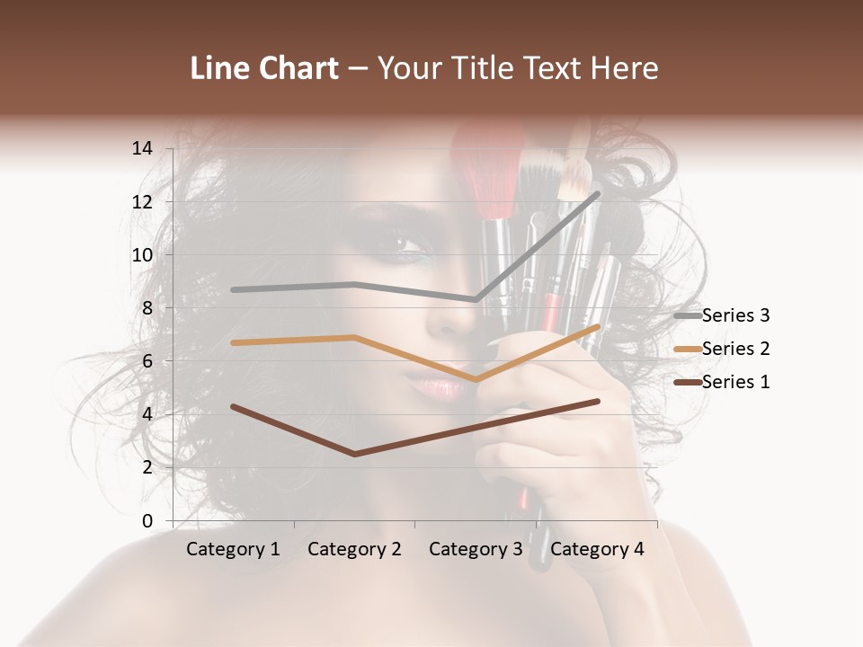 Eyes Face White PowerPoint Template