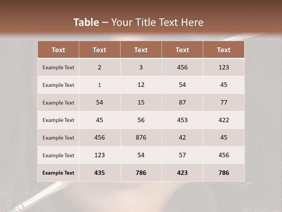 Adult Young Attractive PowerPoint Template