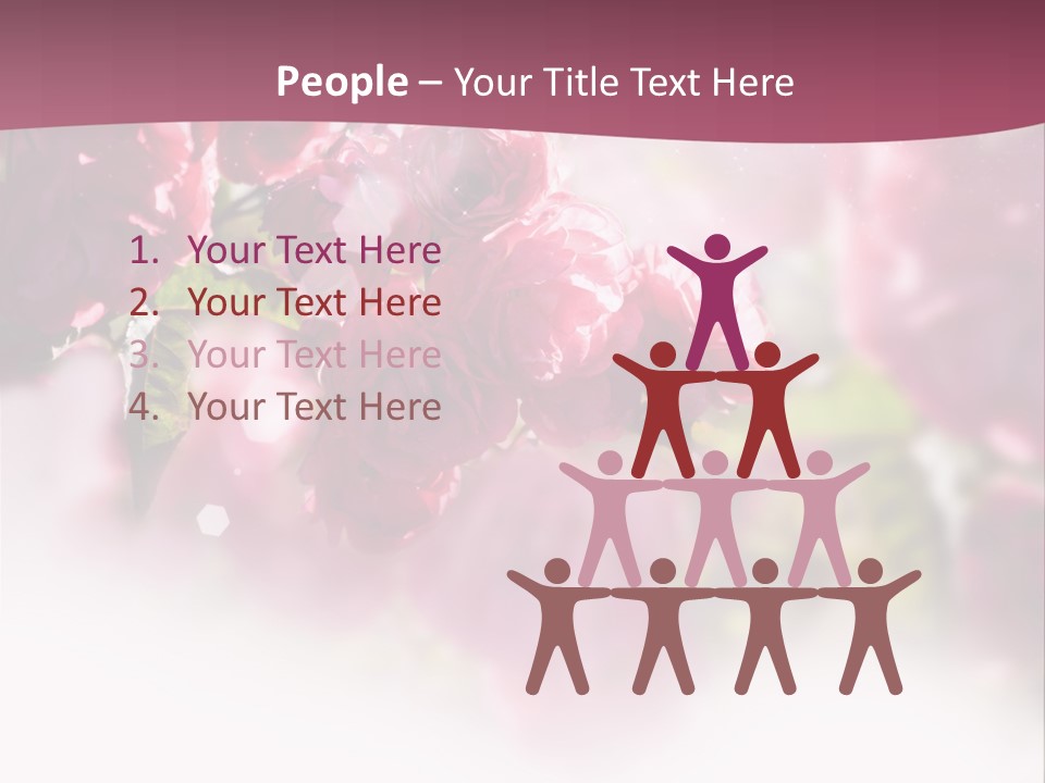 Team Room Happy PowerPoint Template