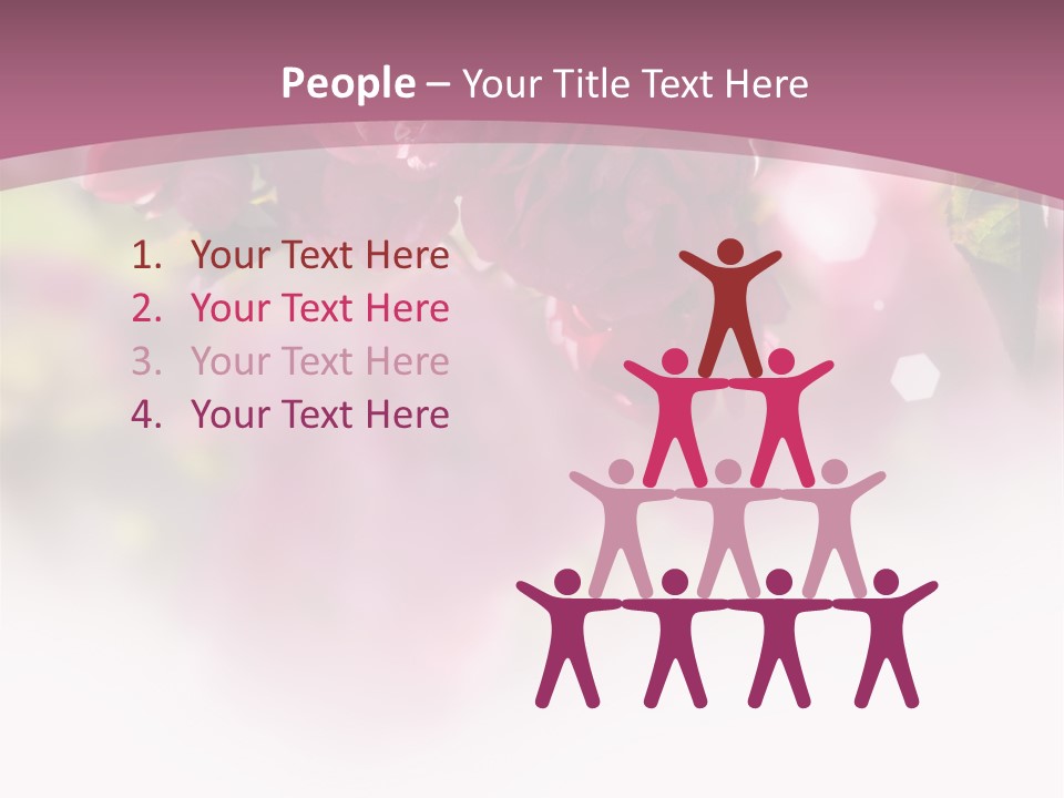Human Happy People PowerPoint Template