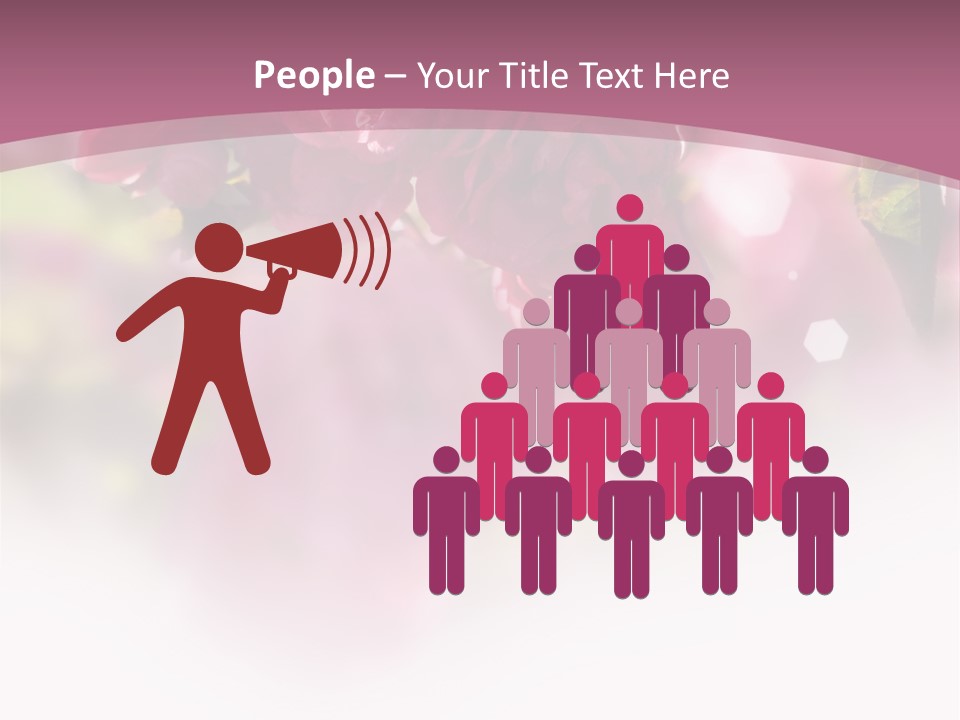 Human Happy People PowerPoint Template