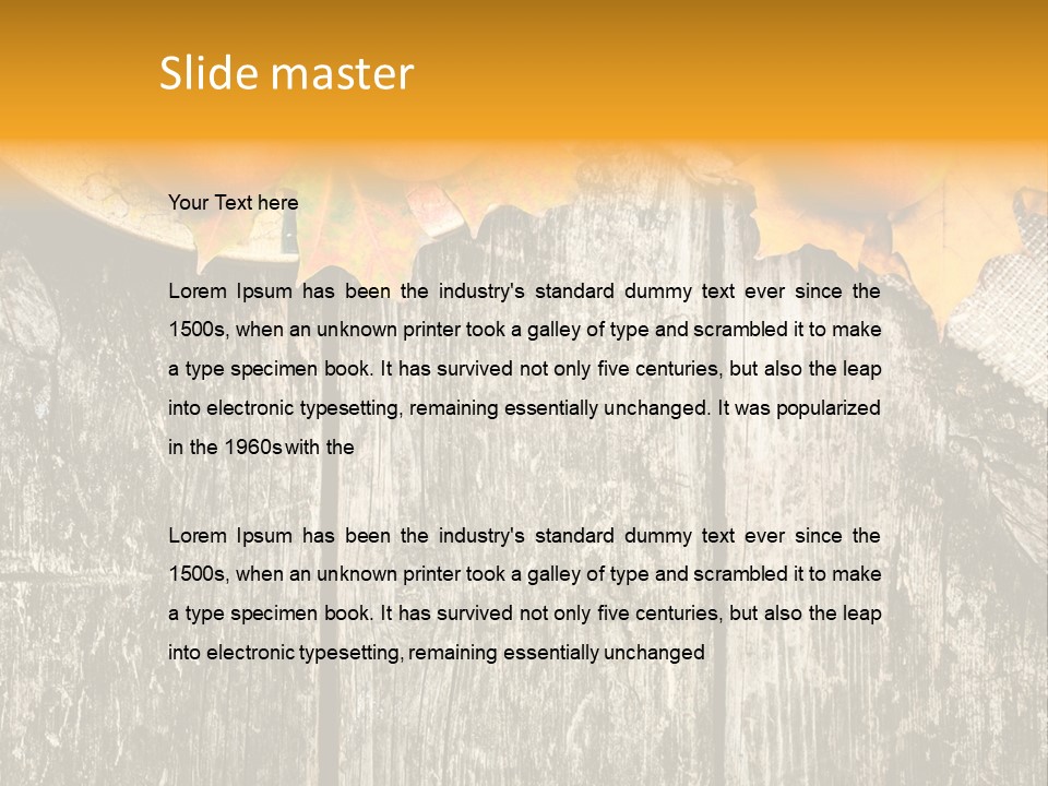 Design Sacking Rich PowerPoint Template