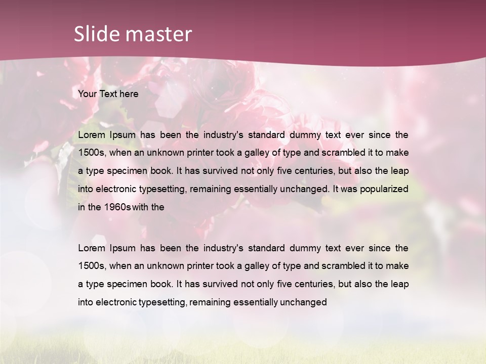 Room Office Conference PowerPoint Template