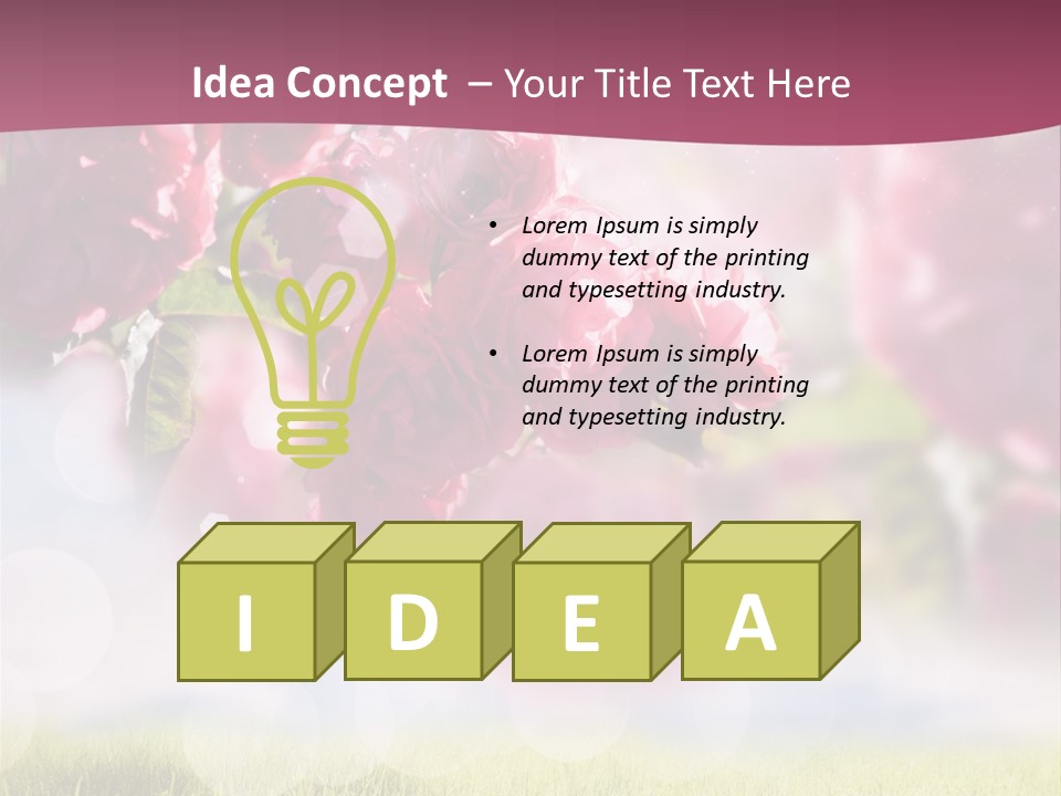 Room Office Conference PowerPoint Template