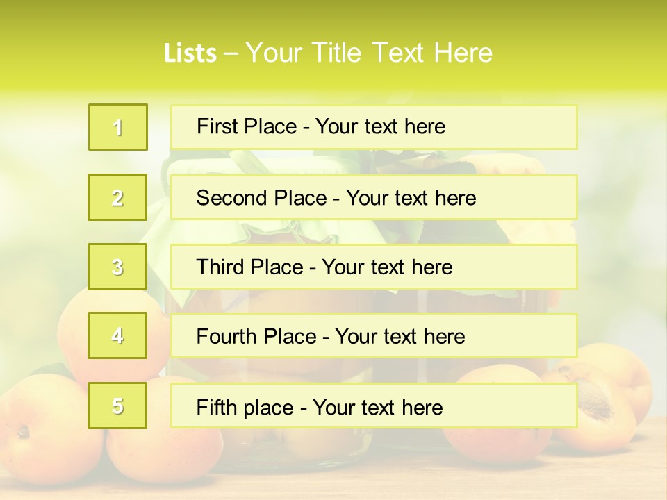 Sky Sweet Diet PowerPoint Template