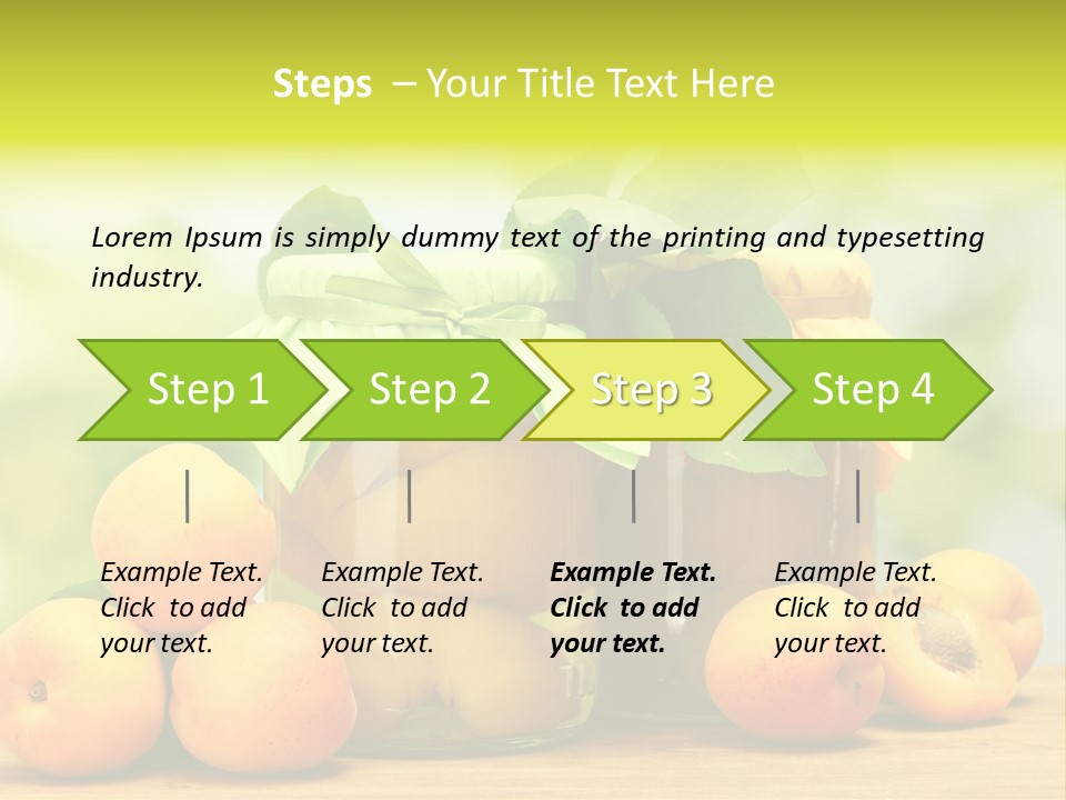 Sky Sweet Diet PowerPoint Template