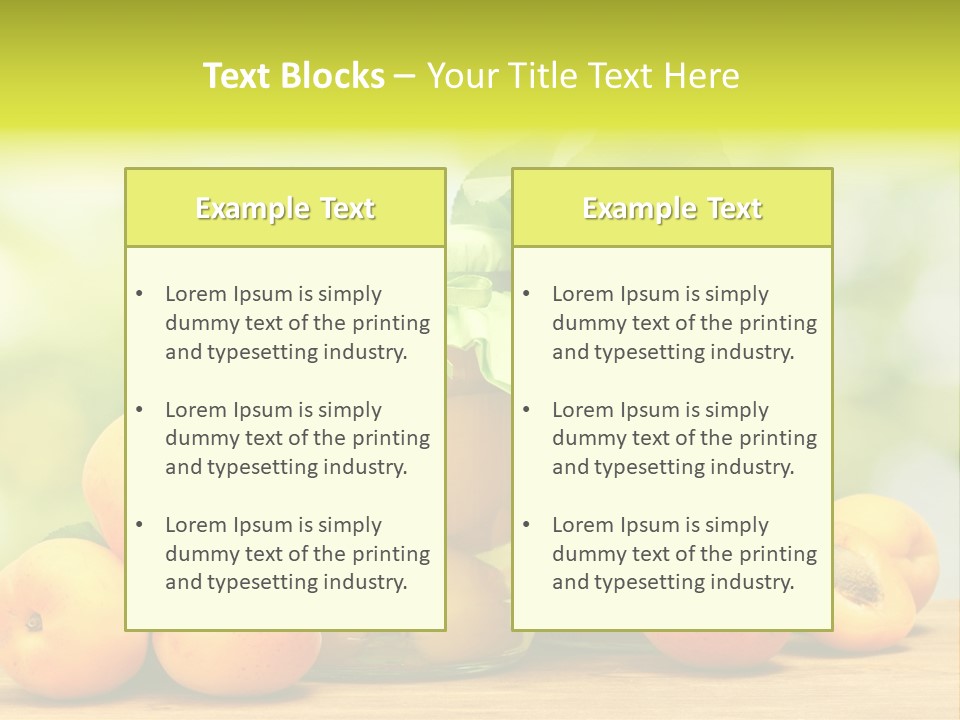 Sky Sweet Diet PowerPoint Template
