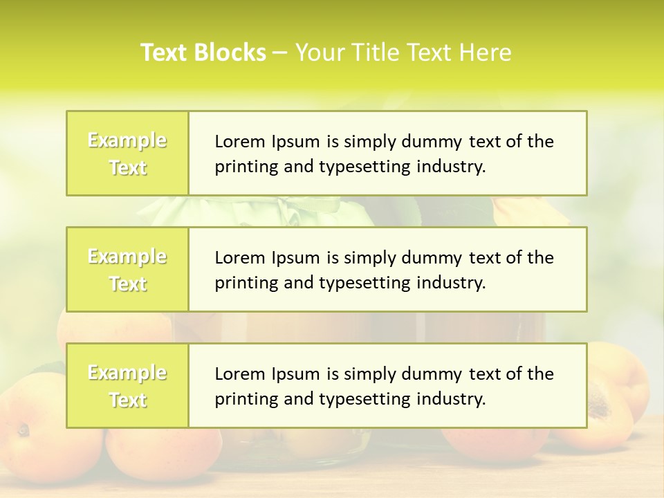 Sky Sweet Diet PowerPoint Template