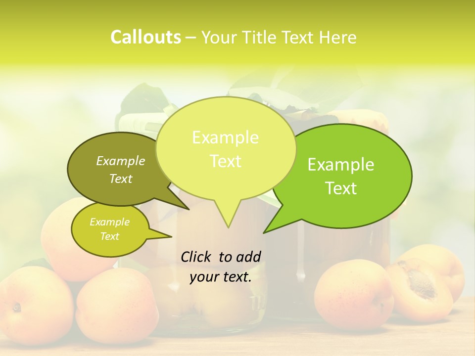 Sky Sweet Diet PowerPoint Template