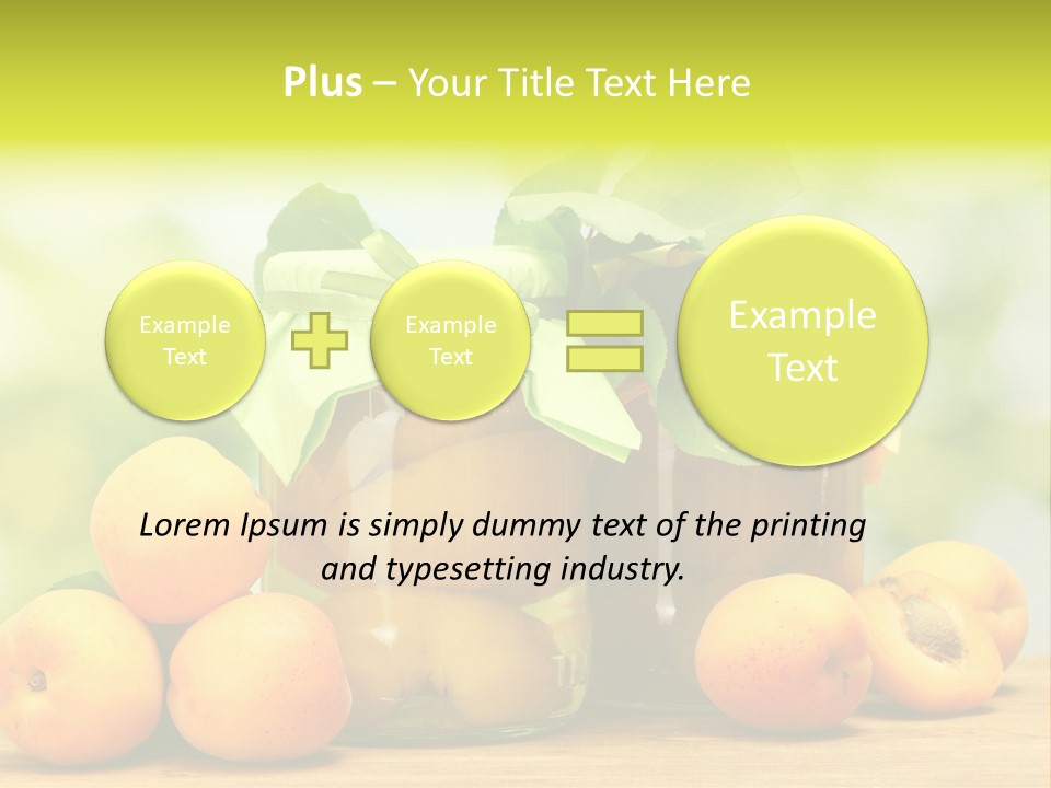 Sky Sweet Diet PowerPoint Template