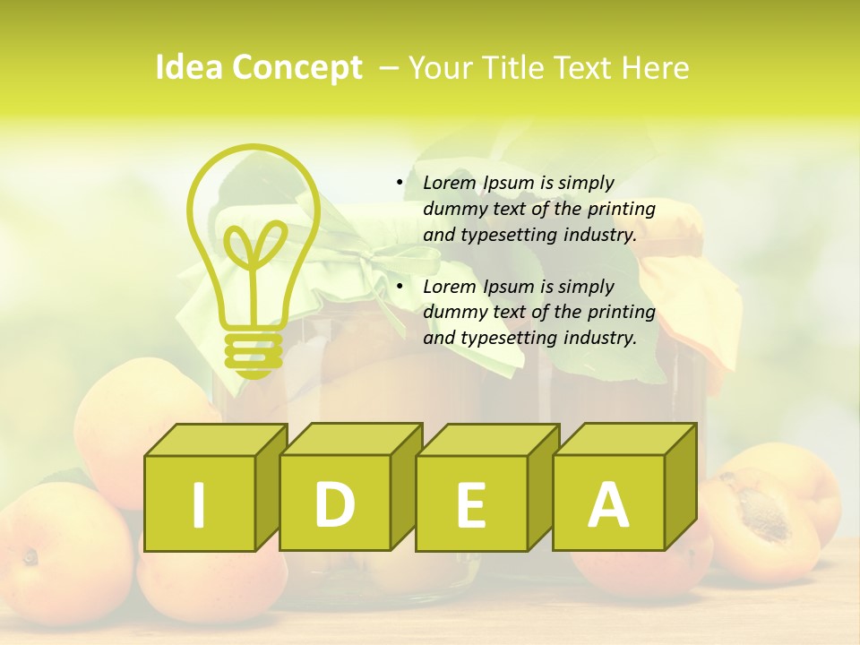 Sky Sweet Diet PowerPoint Template