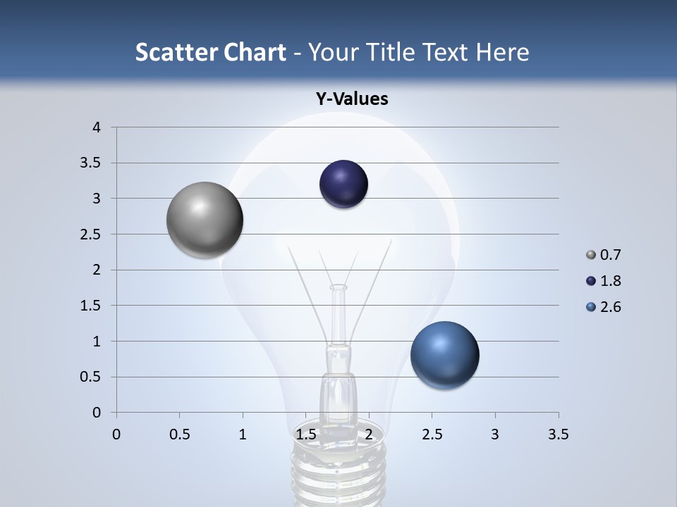 Symbol Lightbulb Creativity PowerPoint Template