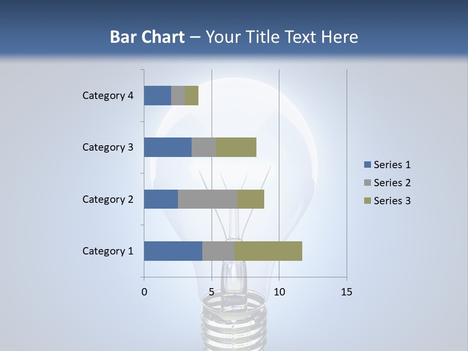 Symbol Lightbulb Creativity PowerPoint Template