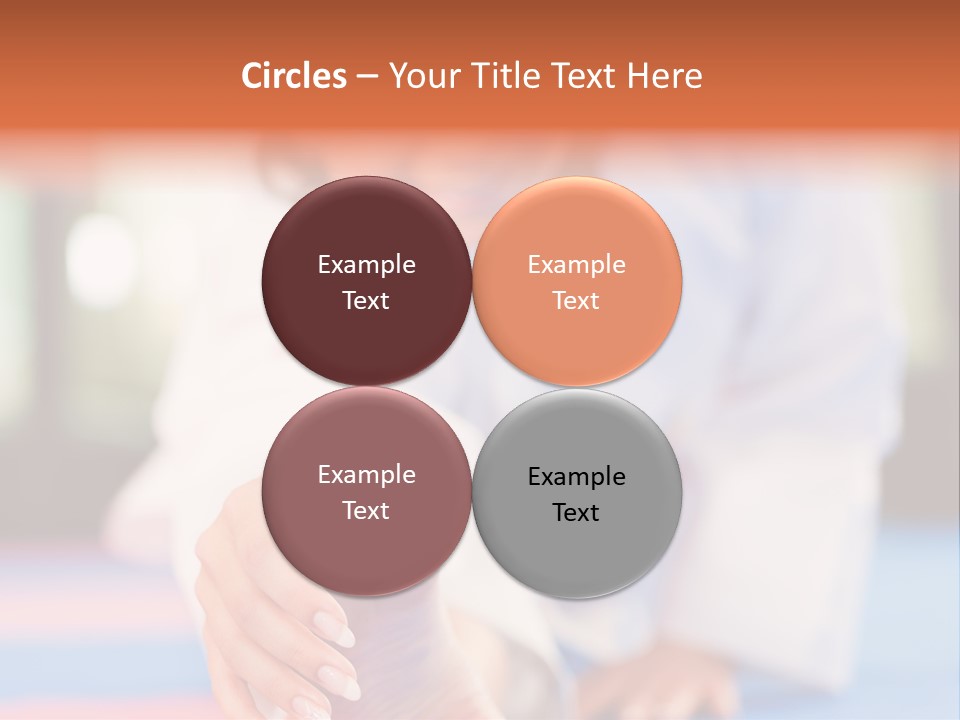 Toughness Exercise Club PowerPoint Template