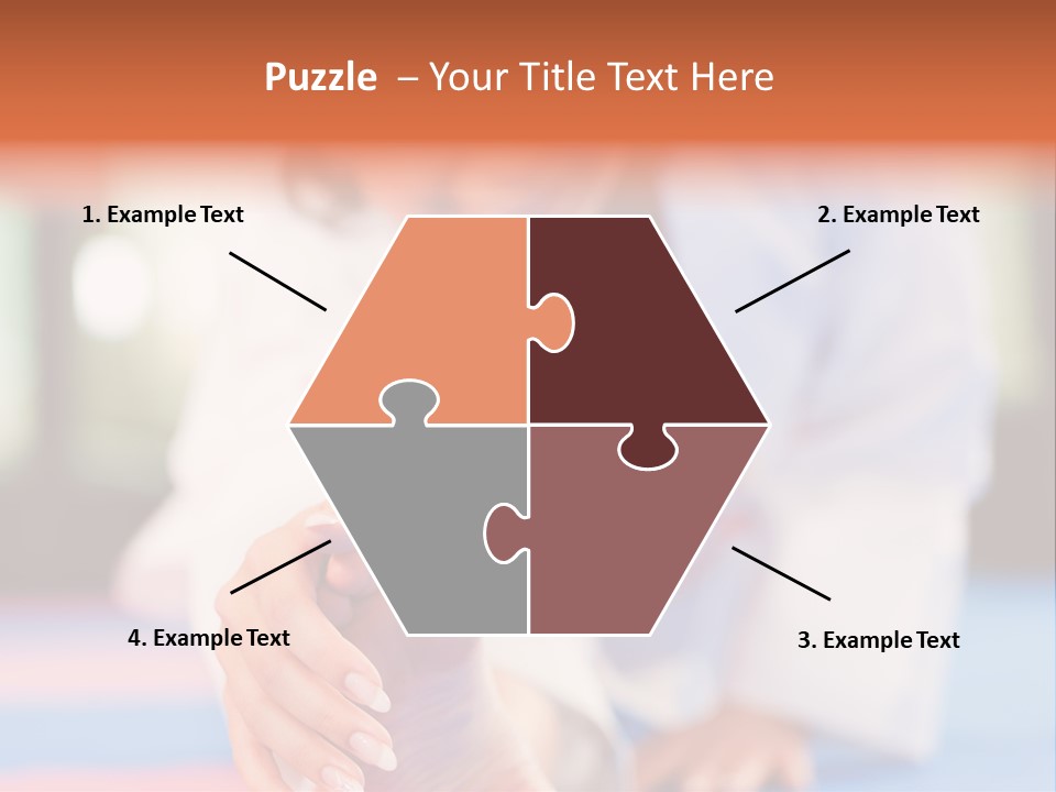 Toughness Exercise Club PowerPoint Template