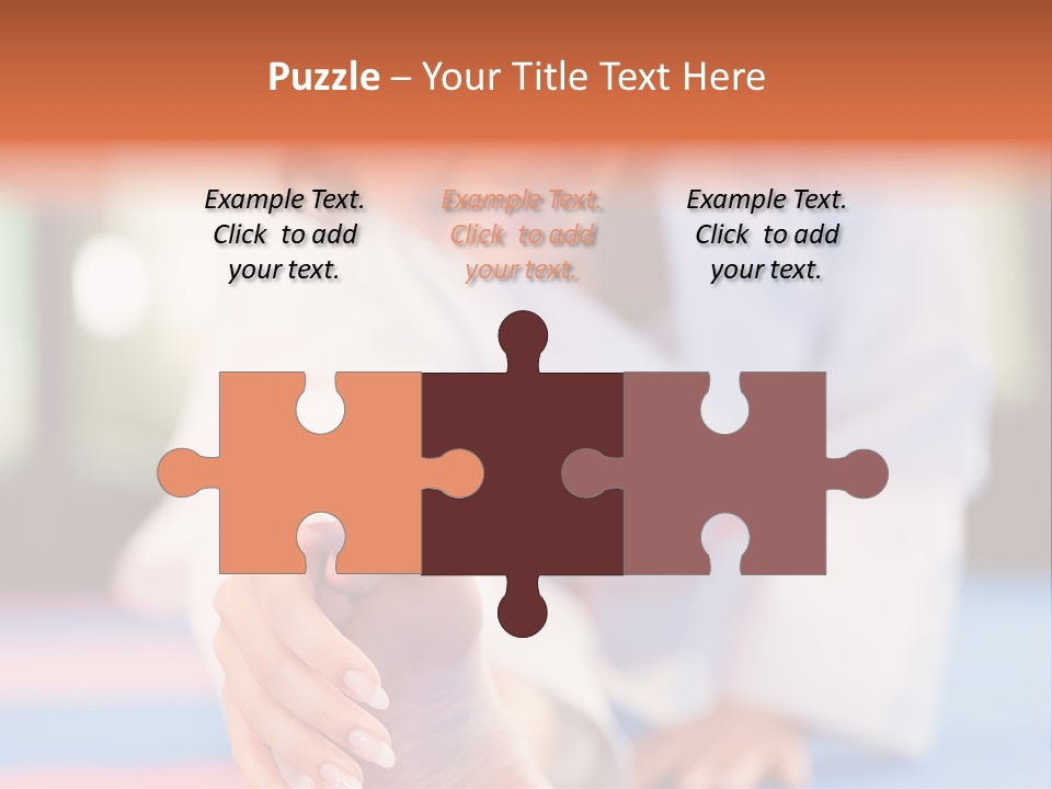 Toughness Exercise Club PowerPoint Template