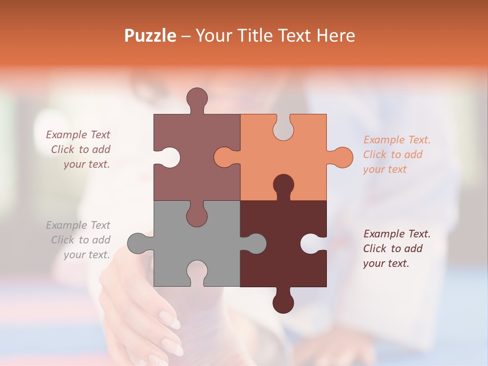 Toughness Exercise Club PowerPoint Template