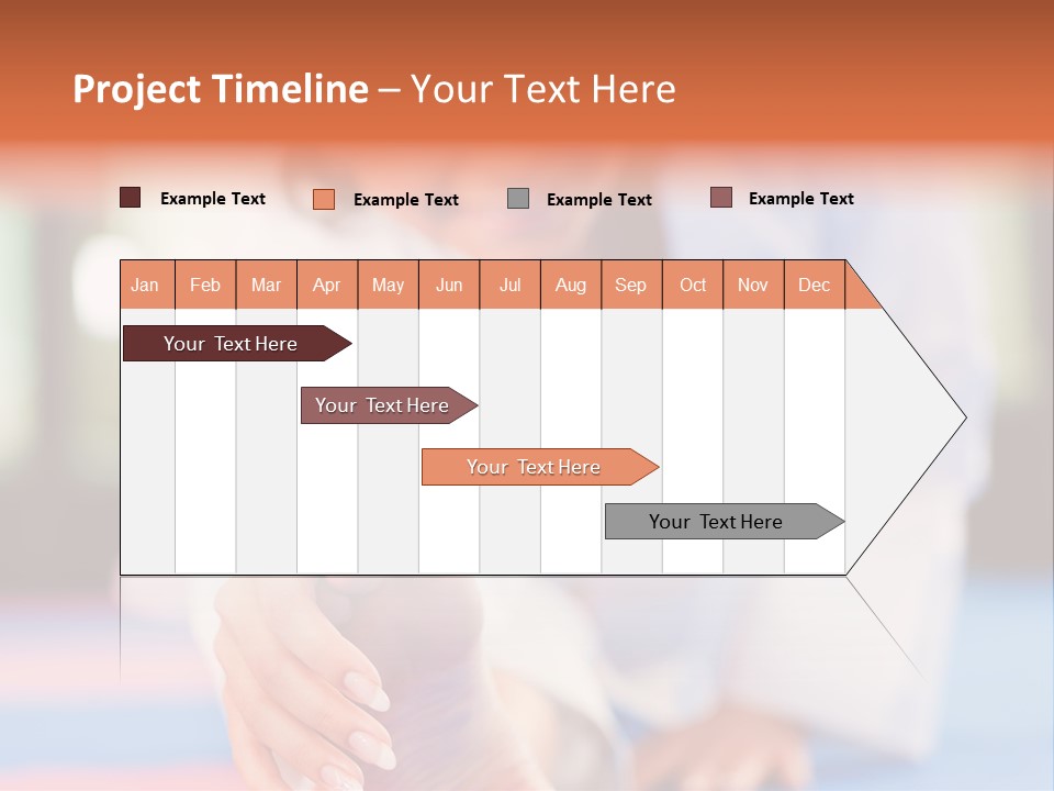 Toughness Exercise Club PowerPoint Template