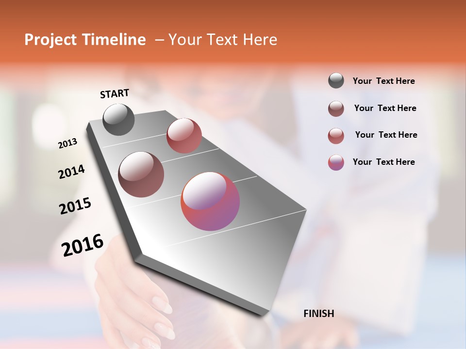 Toughness Exercise Club PowerPoint Template