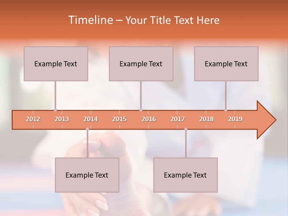 Toughness Exercise Club PowerPoint Template
