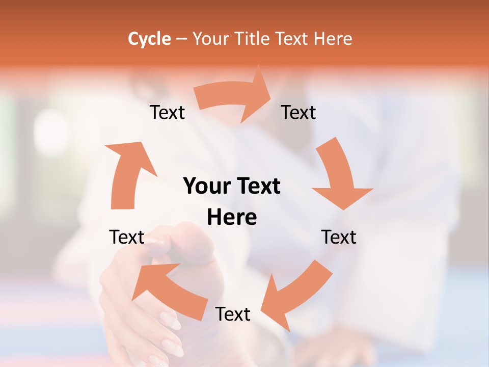 Toughness Exercise Club PowerPoint Template