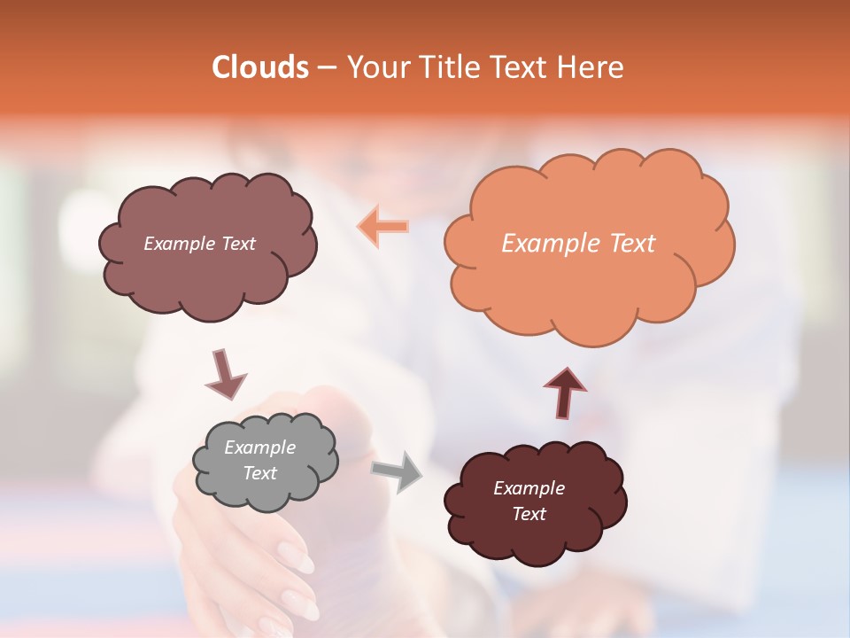 Toughness Exercise Club PowerPoint Template