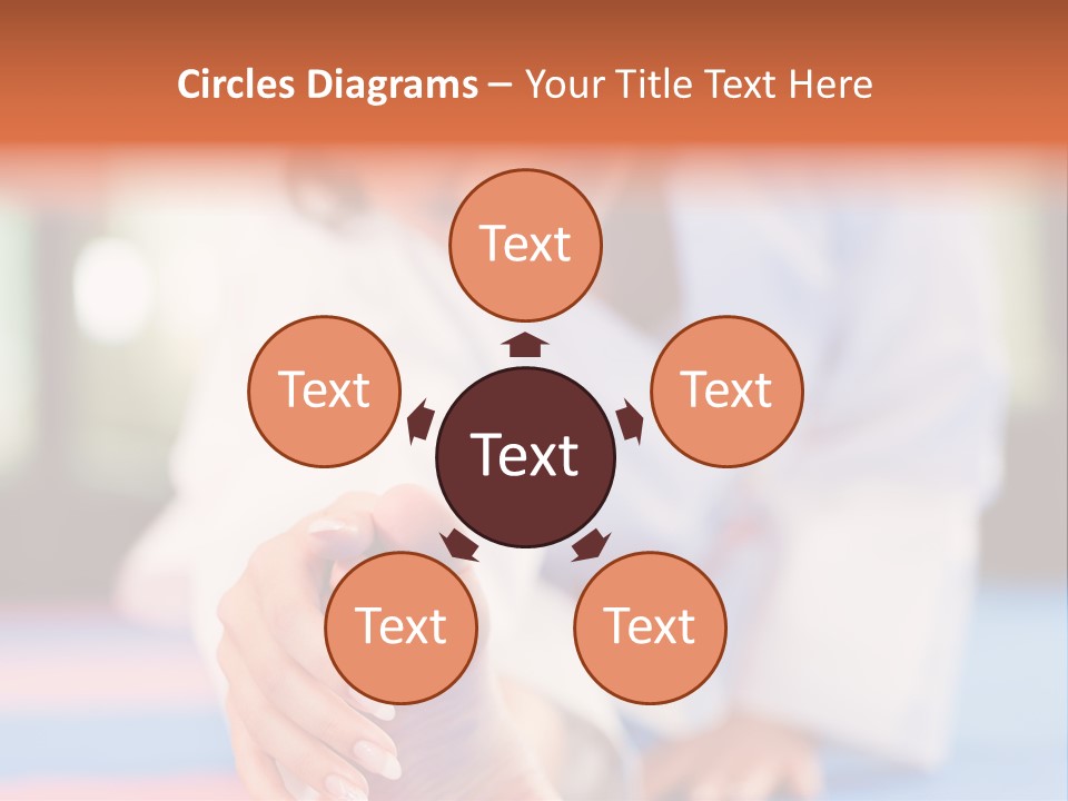 Toughness Exercise Club PowerPoint Template