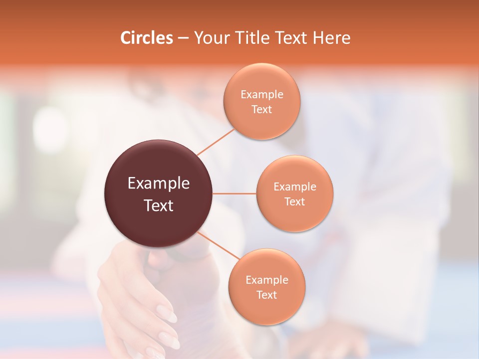 Toughness Exercise Club PowerPoint Template