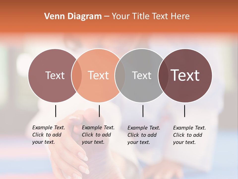 Toughness Exercise Club PowerPoint Template