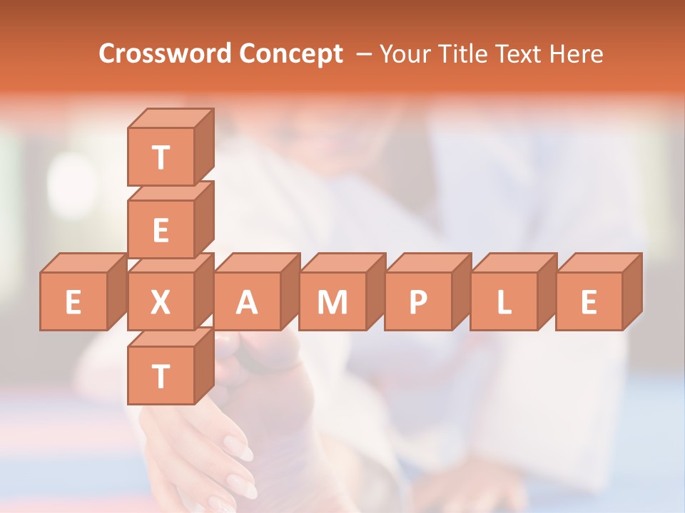 Toughness Exercise Club PowerPoint Template