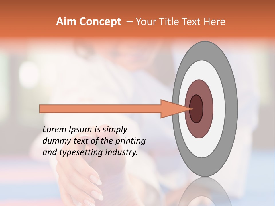 Toughness Exercise Club PowerPoint Template